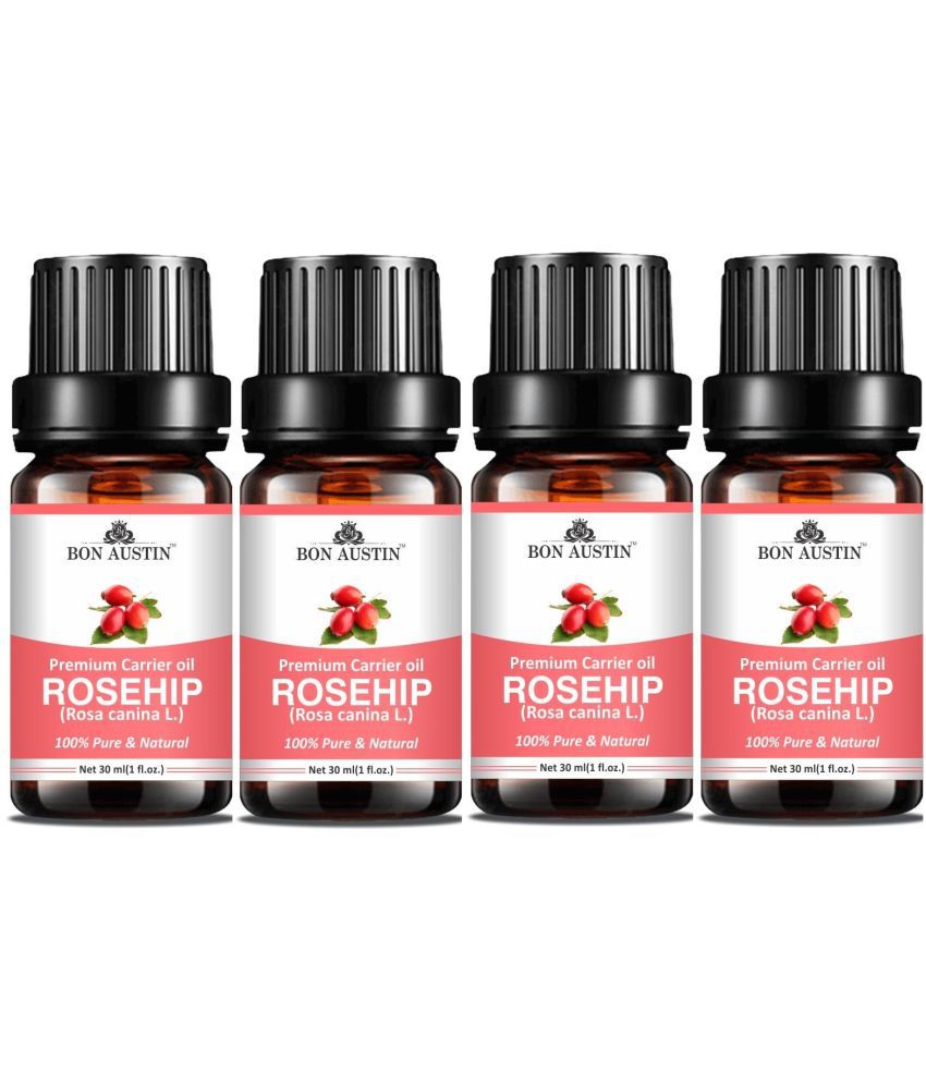     			Bon Austin Rose Essential Oil Aromatic 30 mL ( Pack of 4 )
