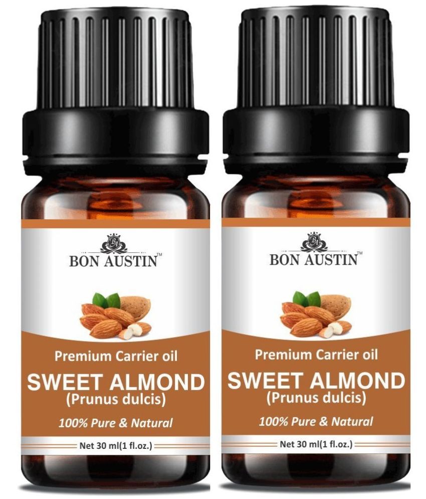     			Bon Austin Sweet almond Essential Oil Aromatic 30 mL ( Pack of 2 )