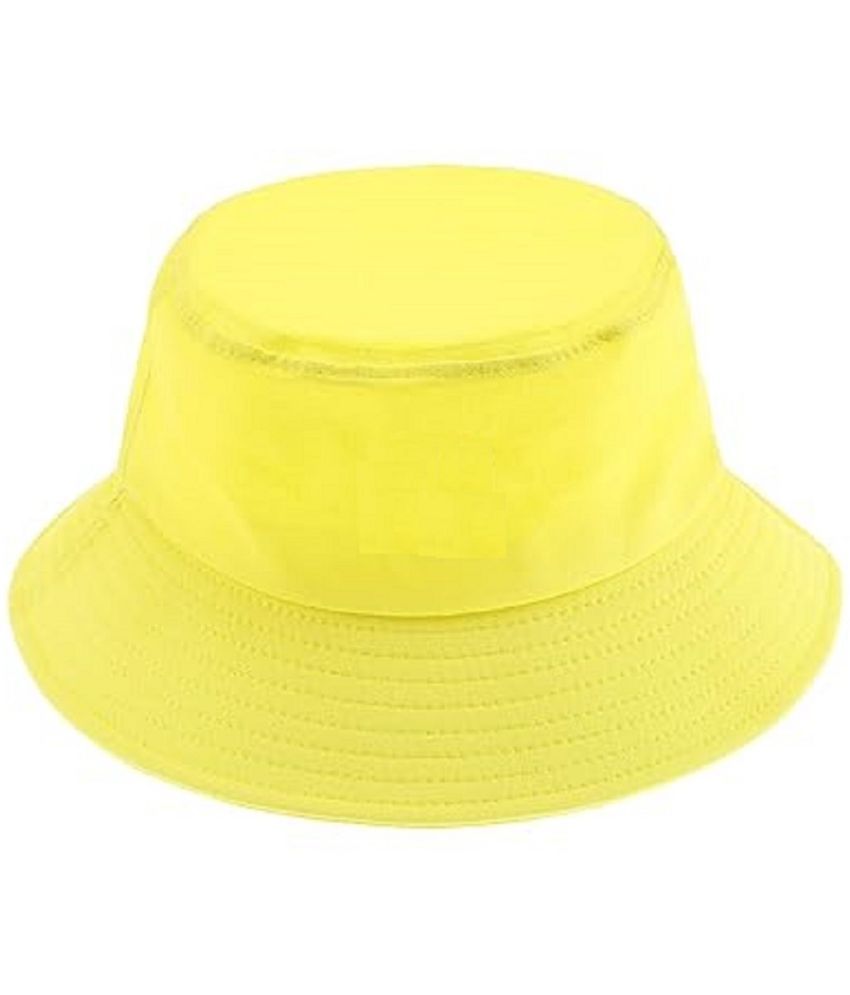     			Infispace Yellow Cotton Blend Men's Hat ( Pack of 1 )