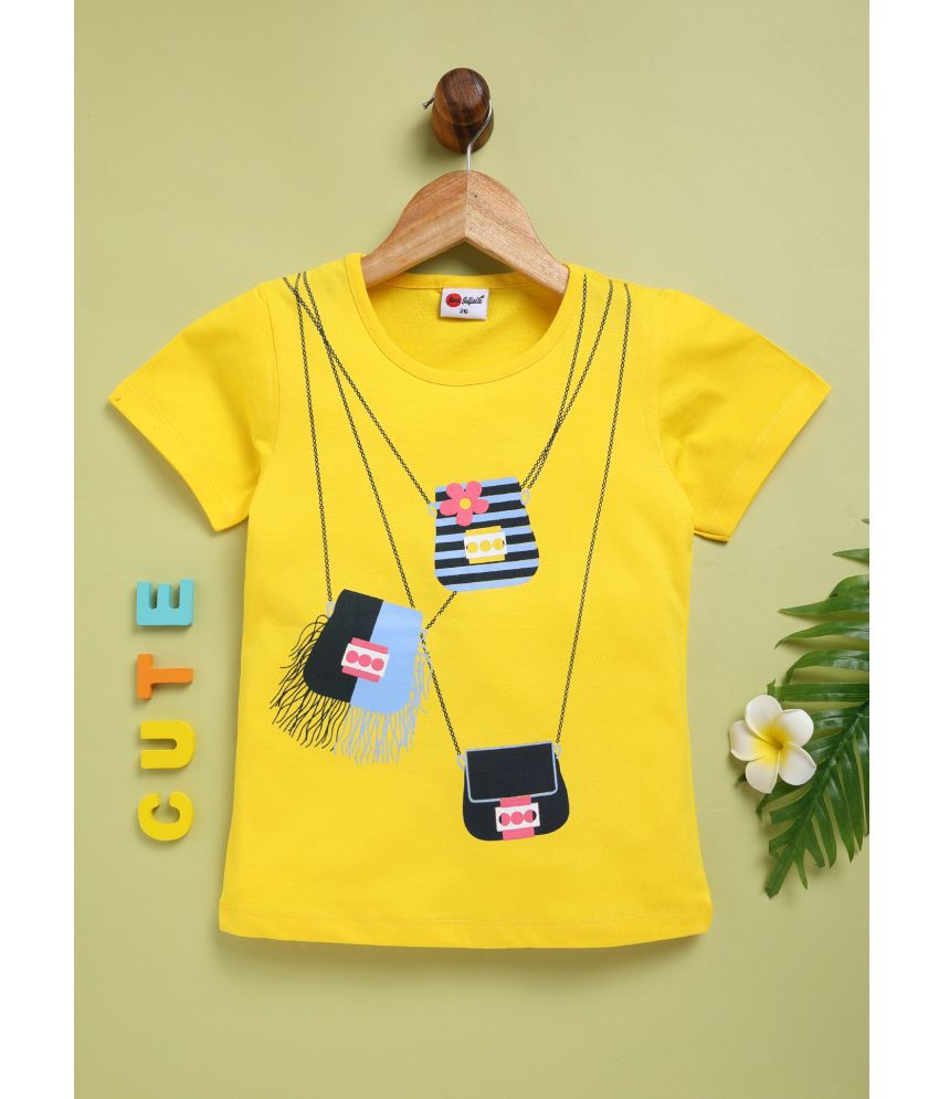     			Mars Infiniti Yellow Baby Girl T-Shirt ( Pack of 1 )