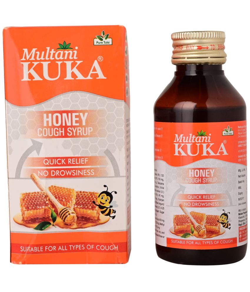     			Multani Kuka Honey Cough Syrup | All Types Of cough & Cold 100 Ml (Pack of 2)