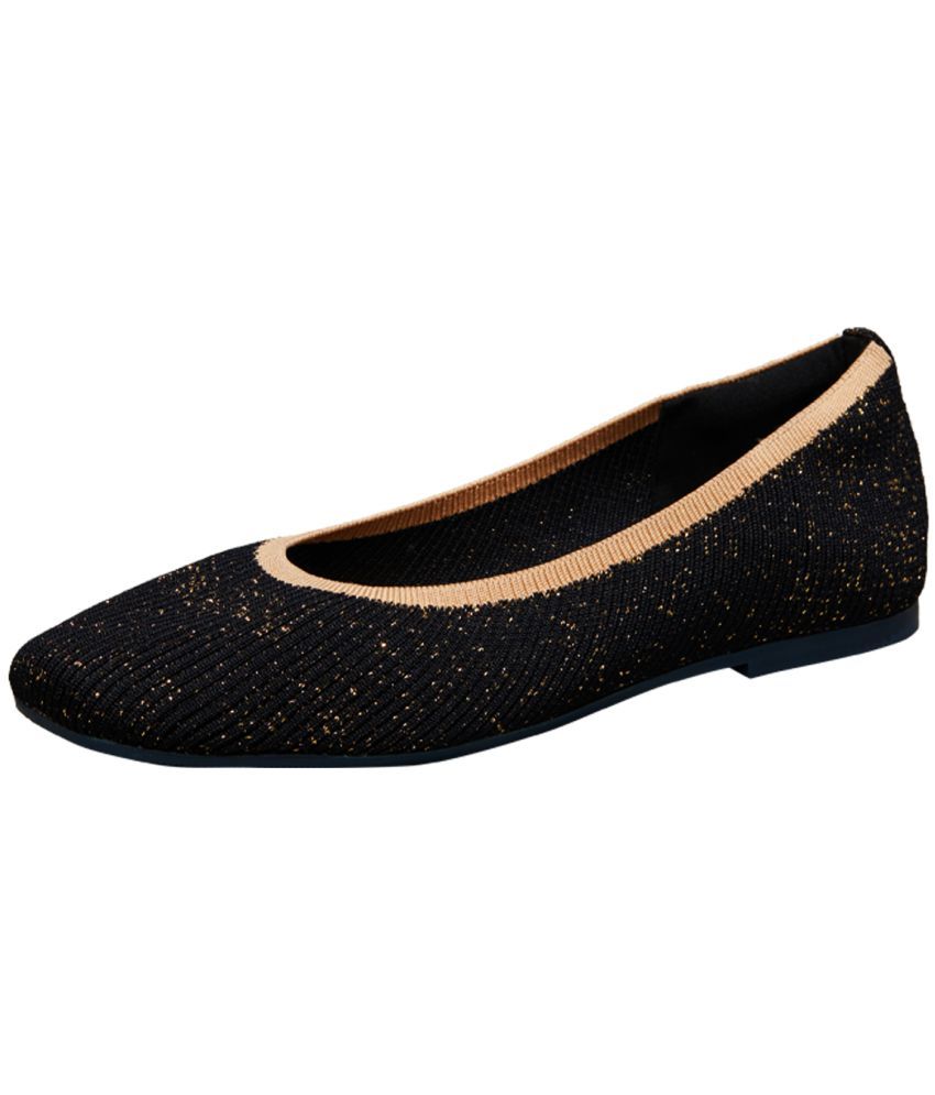     			Neemans Black Women's Casual Ballerinas