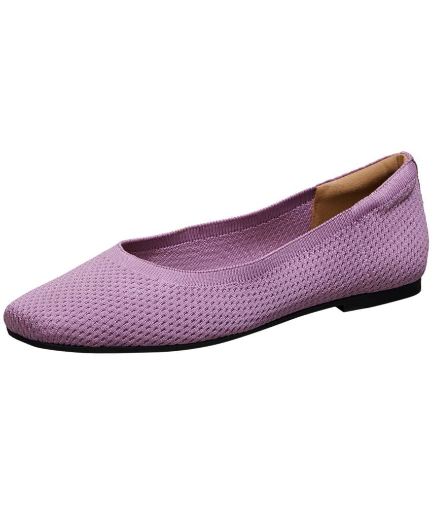     			Neemans Purple Women's Casual Ballerinas