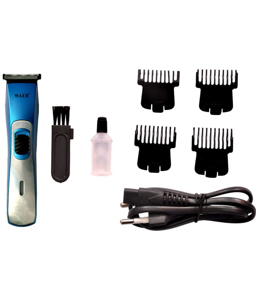     			WAER WA-08196 Multicolor Cordless Beard Trimmer With 60 minutes Runtime
