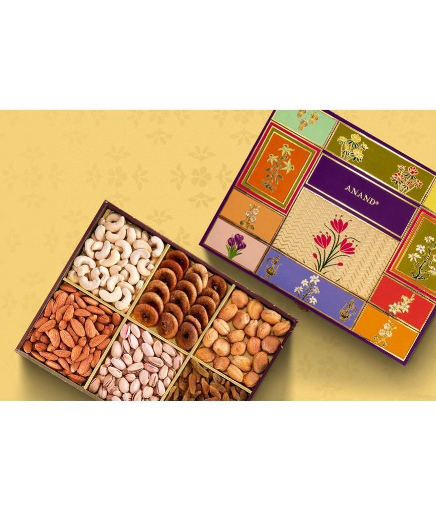     			Anand Travancore Dry Fruit Gift Box (Wooden Box) 450g