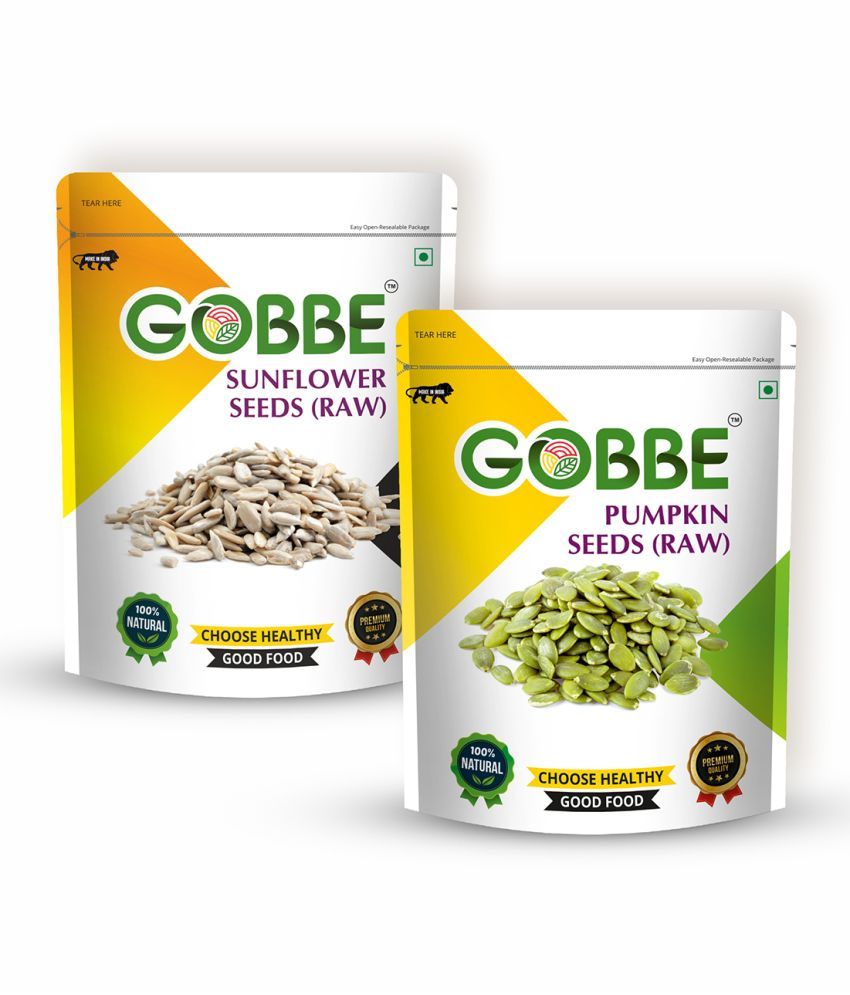     			GOBBE Sunflower Seeds ( Pack of 2 )