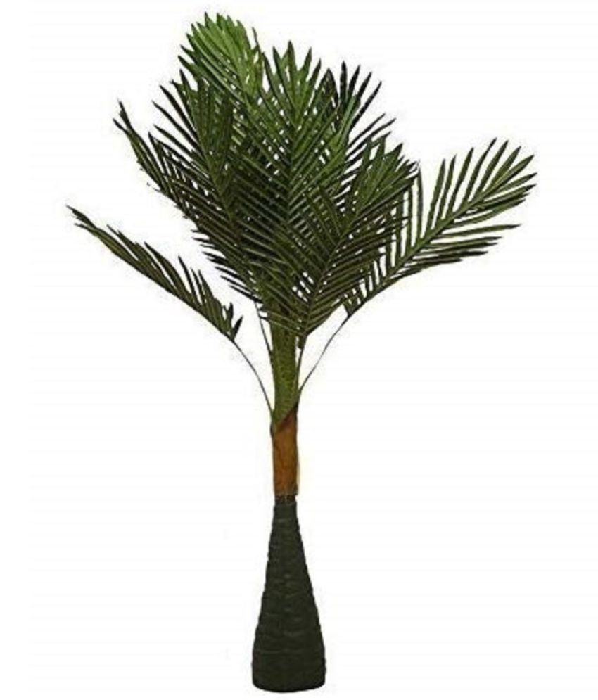     			Green plant indoor - Green Palm Artificial Tree ( Pack of 1 )