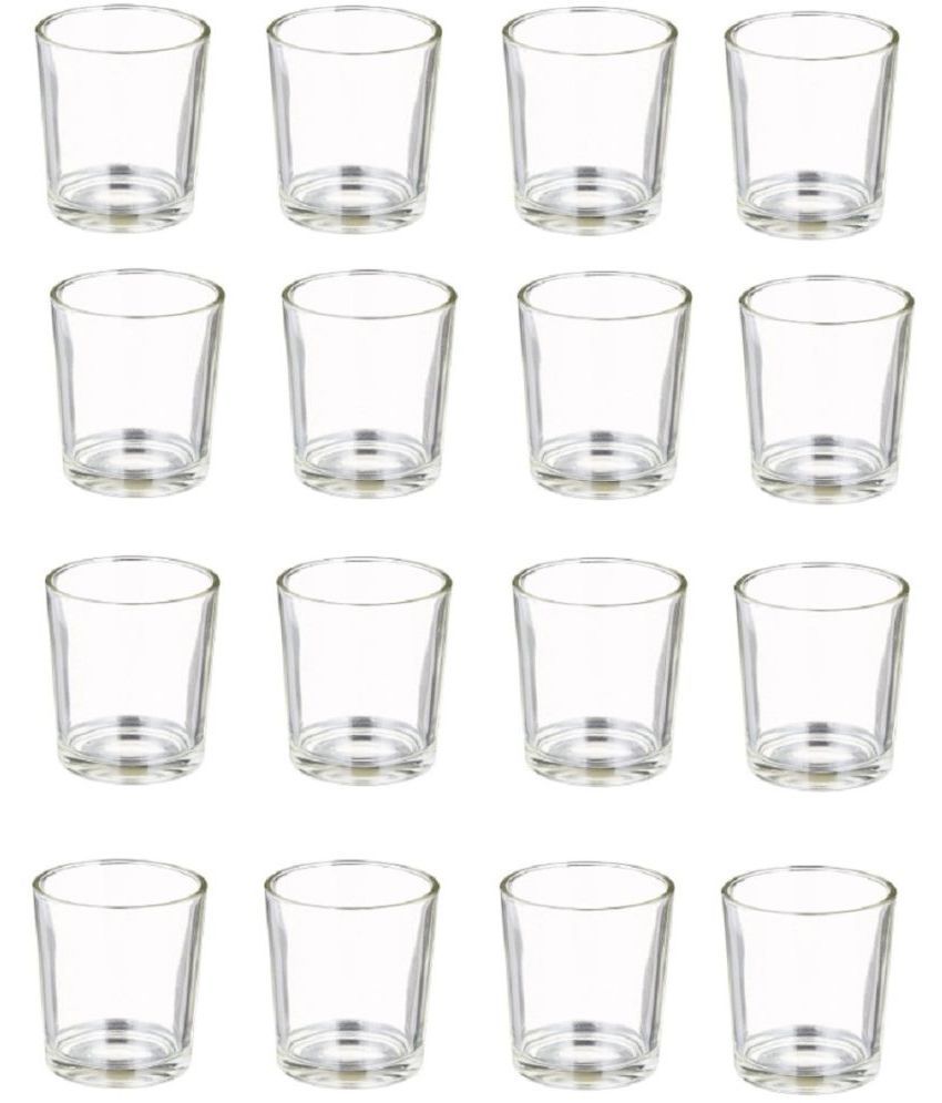     			Green plant indoor Shot Glasses 30 ML Glass Shot Glasses 30 ml ( Pack of 16 )