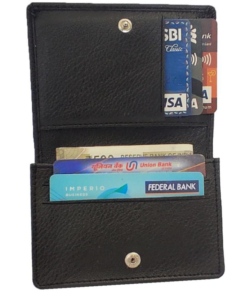     			RAGE GAZE Black PU Men's Short Wallet ( Pack of 1 )