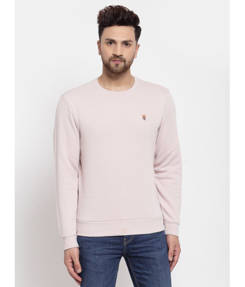     			Red Tape Cotton Blend Round Neck Men's Sweatshirt - Pink ( Pack of 1 )