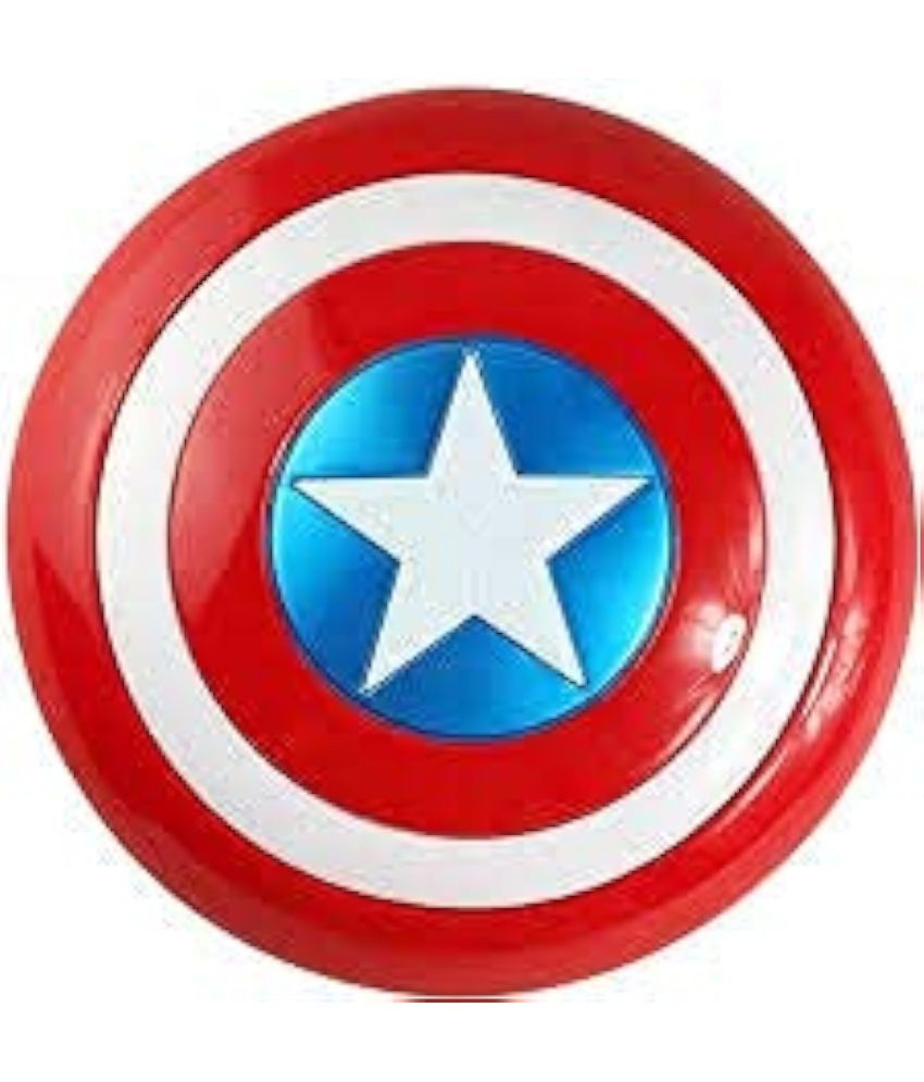     			Superhero Captain Toy Shield For Kids, Superhero Costume Accessory