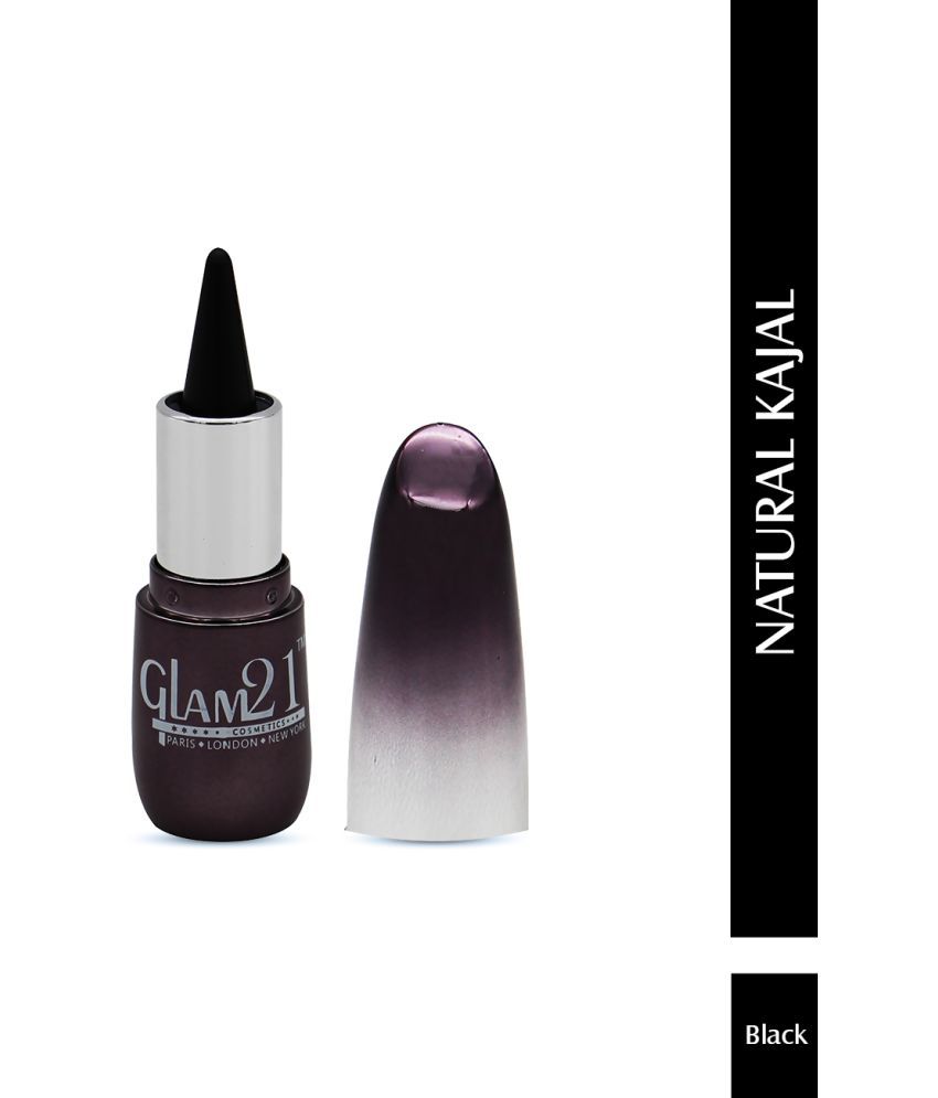     			Glam21 Black Matte Kajal 3 g Stick ( Pack of 1 )