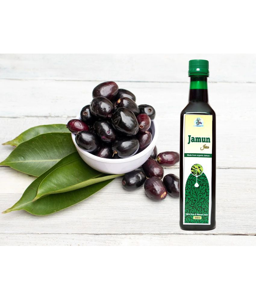     			Herbasia Jamun Juice, Controls Blood Sugar Level, Purifies Blood,Diabetes Care Juice - 500 ml