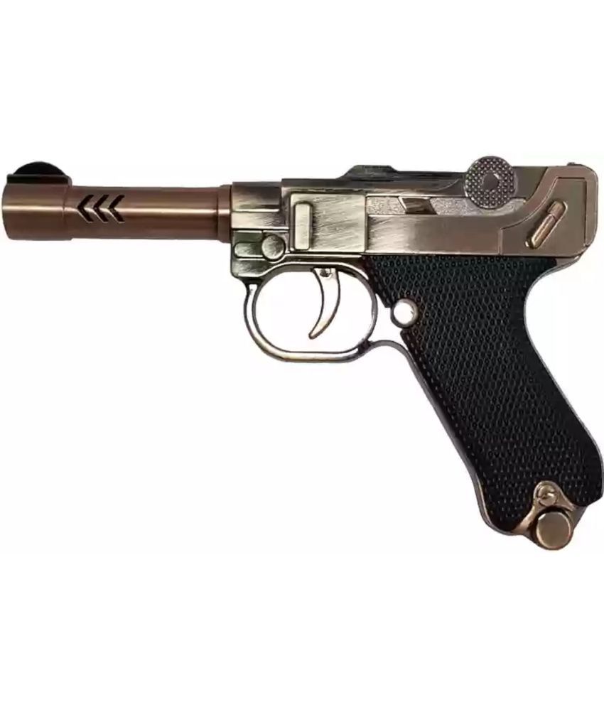     			LUGER Brown Iron Cigarette Lighter ( Pack of 1 )