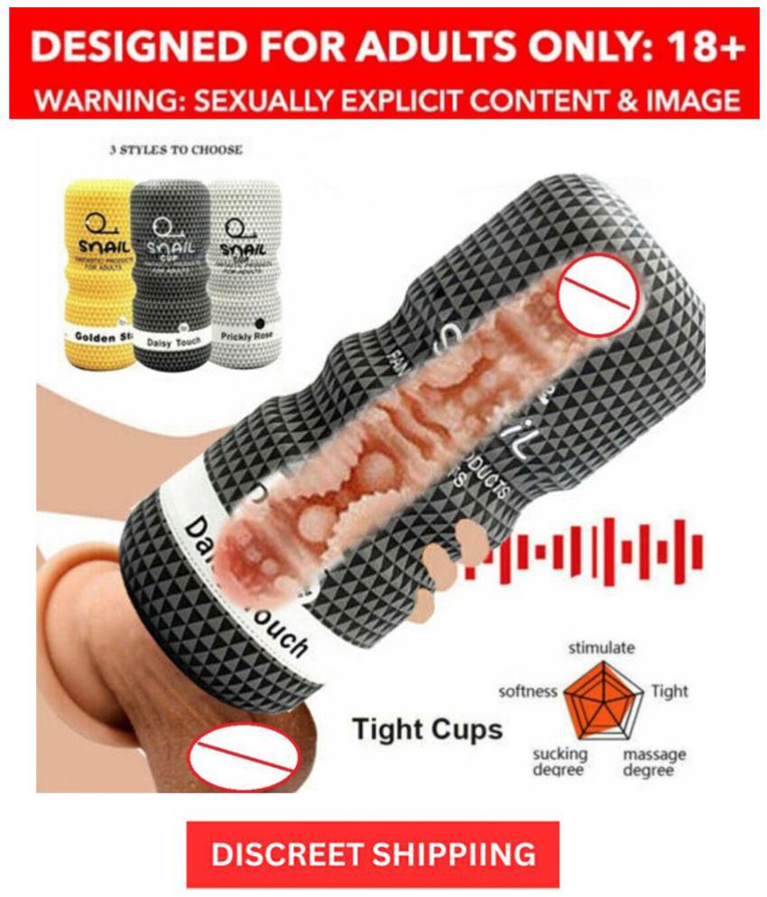     			SNAIL CUP MALE MASTURBATOR REALISTIC POCKET PUSSY STROKER ViGINA  ADULT SEX TOY  LOW PRICE  MEN SEX TOY , SEXY  PUSSY TOY FOR MENS .