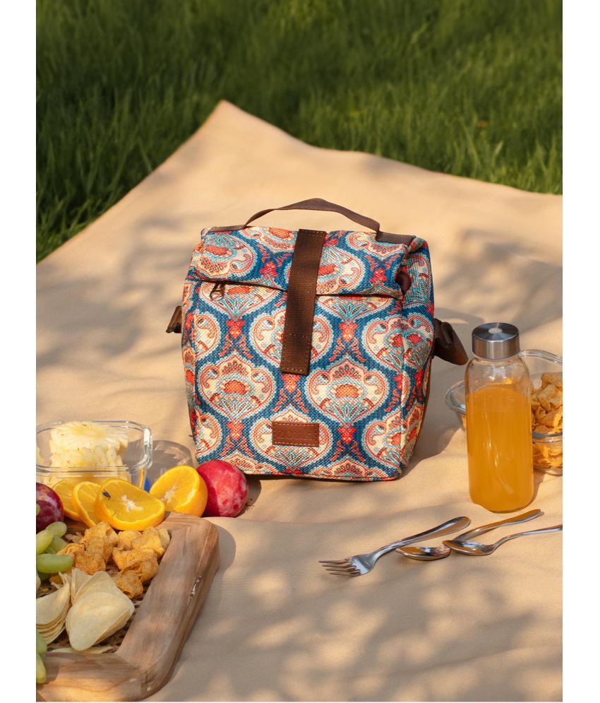     			Zouk Blue Lunch Bags ( 1 Pc )