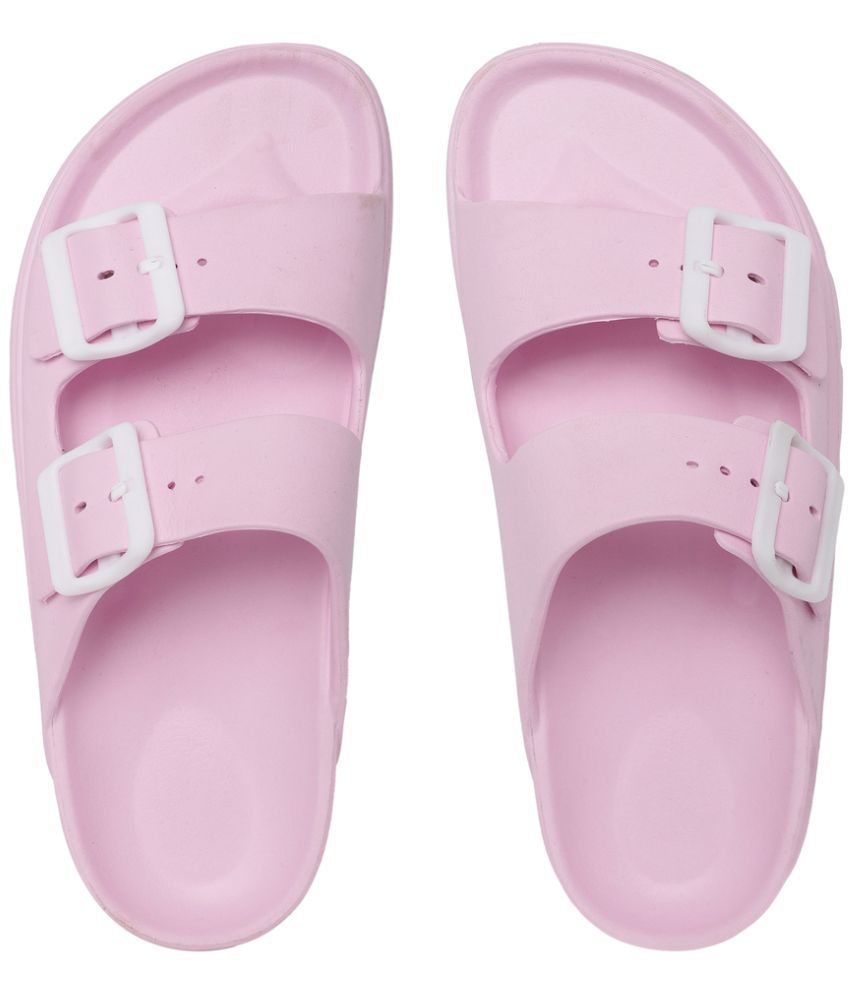     			goldstar shoes Pink Women's Slide Flip Flop