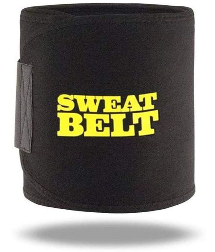     			Slim Belt for Men and Women || Slim Sweat Belt Body Shaper - Free Size (Black Color) 1 Pcs