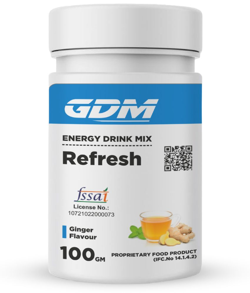     			GDM NUTRACEUTICALS LLP Refresh for Refreshment & Relaxtion 100 gm Fat Burner Powder