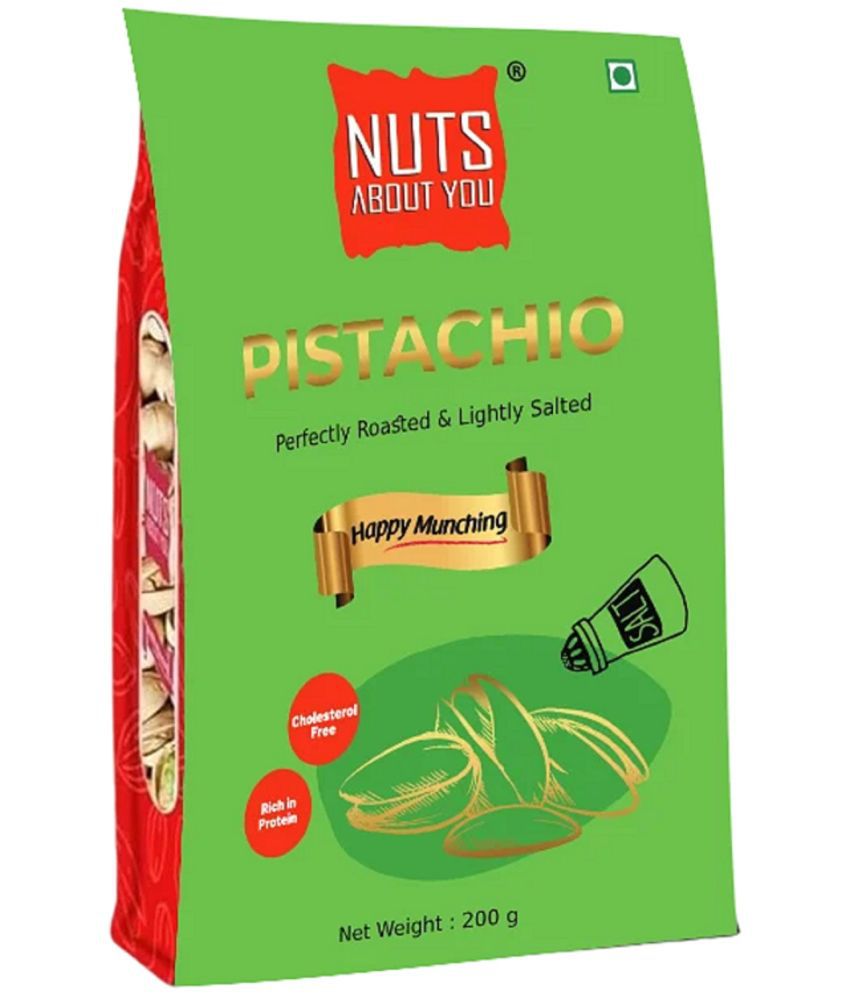     			NUTS ABOUT YOU Roasted & Salted Pistachios 400 g Pack of 2