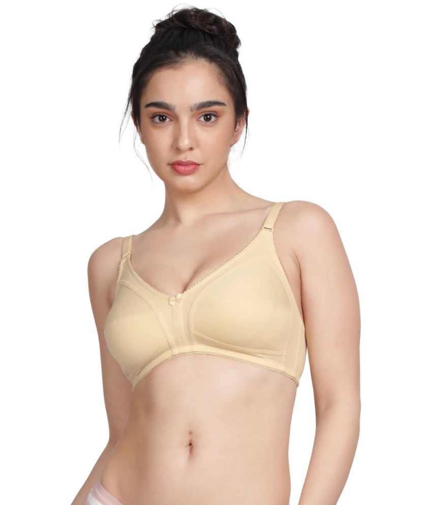     			Susie Yellow Cotton Blend Non Padded Women's Everyday Bra ( Pack of 1 )