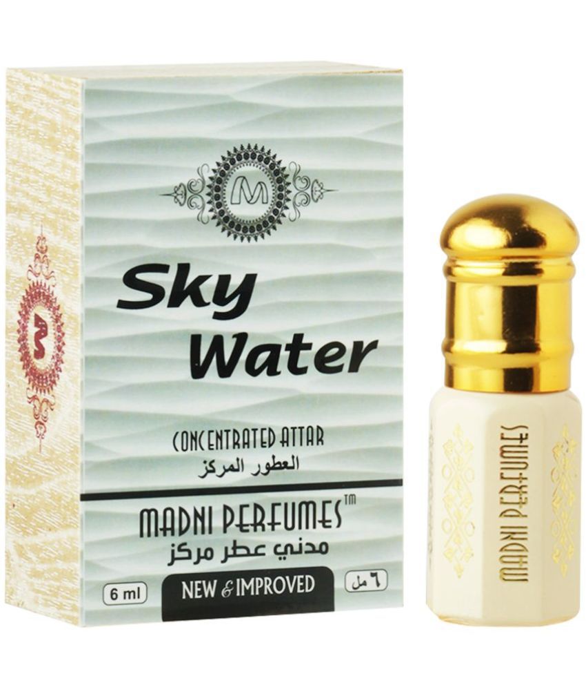     			Madni Perfumes Sky Water Premium Attar For Men & Women - 6ml | Alcohol-Free Aromatic Perfume Oil