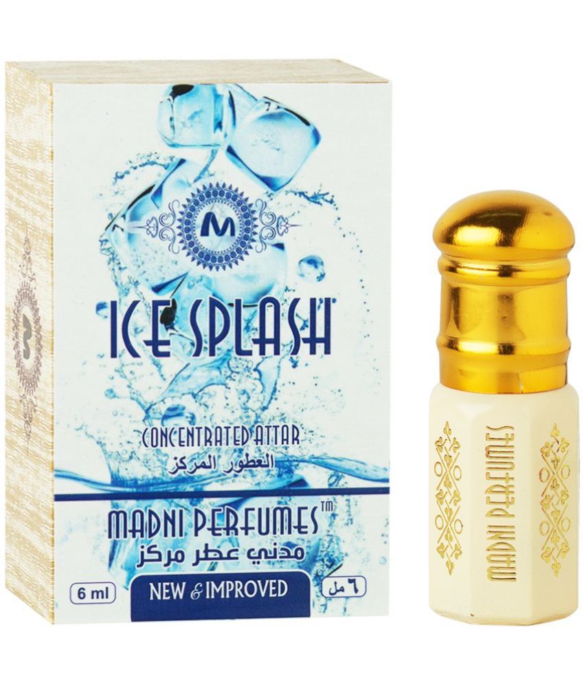     			Madni Perfumes Ice Splash Premium Attar For Men & Women - 6ml | Alcohol-Free Aromatic Perfume Oil