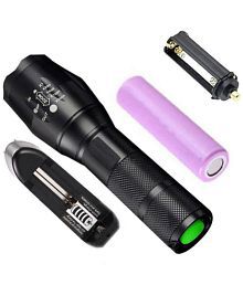 QTX - Above 50W Rechargeable Flashlight Torch ( Pack of 1 )