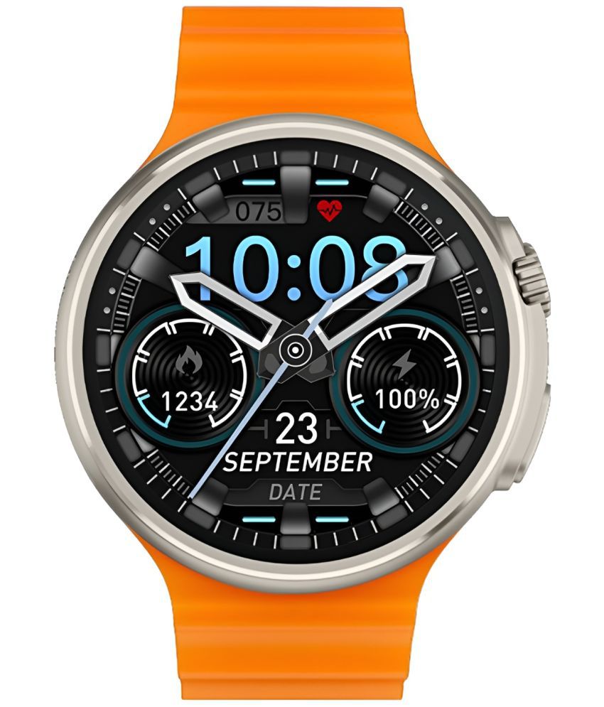     			COREGENIX SPORTS Series Long Endurance Orange Smart Watch