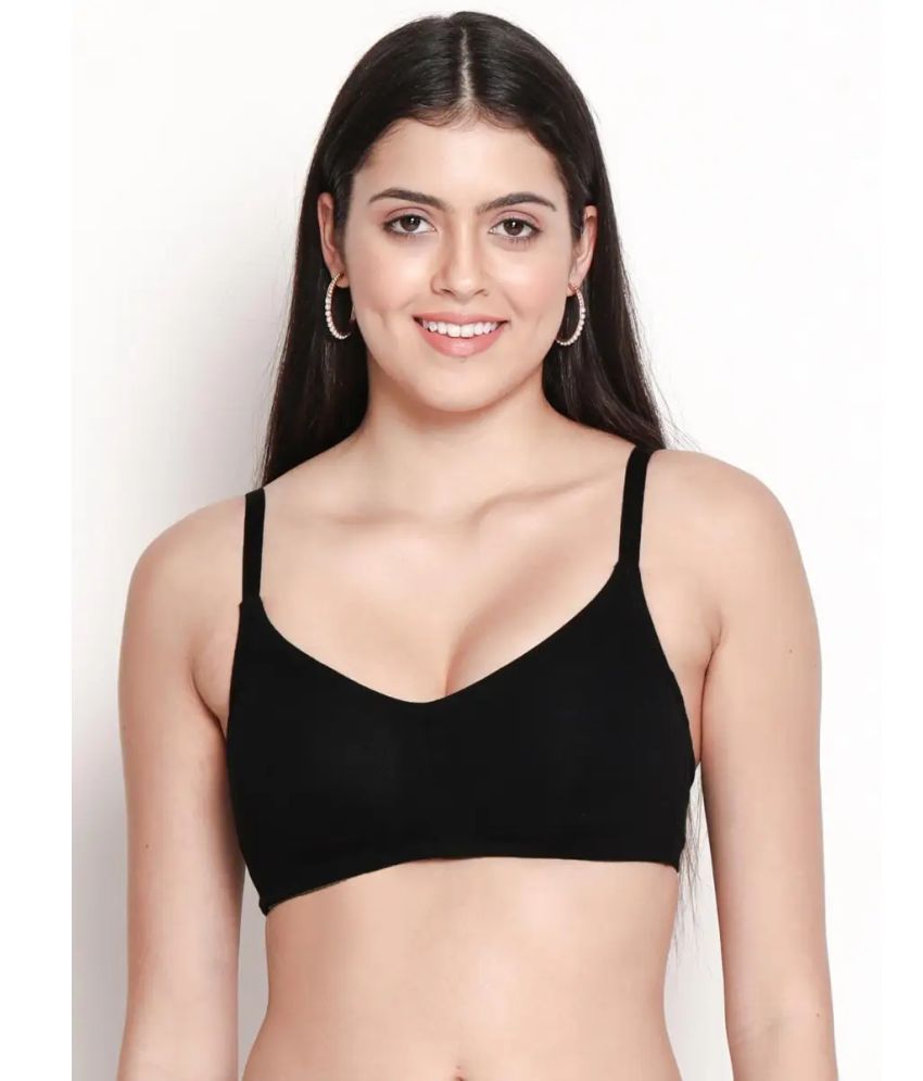     			Susie Cotton Blend Women's Everyday Bra ( Black ) DI1002-BlackBeauty