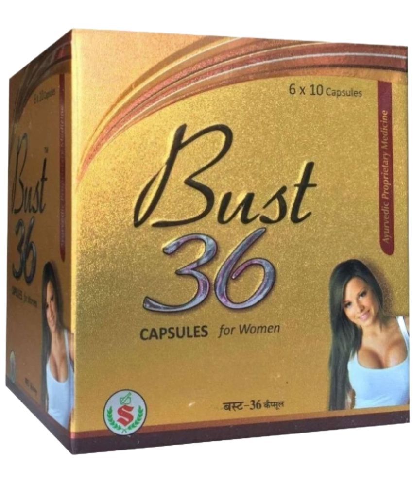     			Bust 36 Capsule (Helps to increase breast beauty through natural way) Pack of 2 * 60 (120 Capsules)