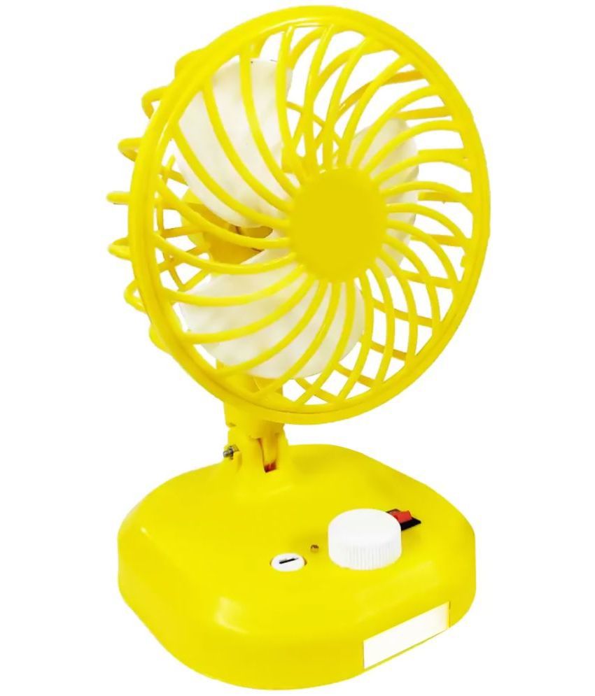     			Hurry Bolt Rechargeable Fan With 7 Speed modes with light.