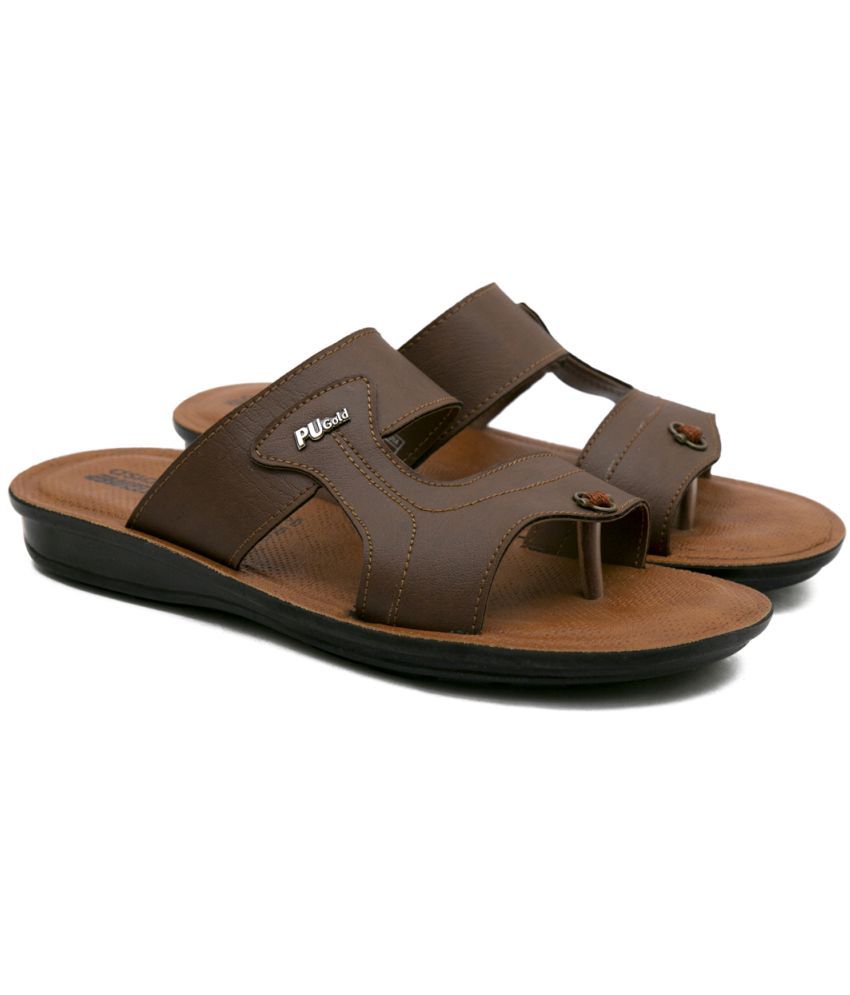     			ASIAN Brown Men's Daily Slipper