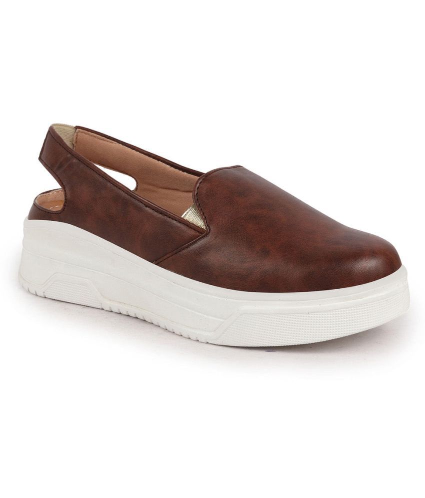     			Fausto Brown Women's Slip On