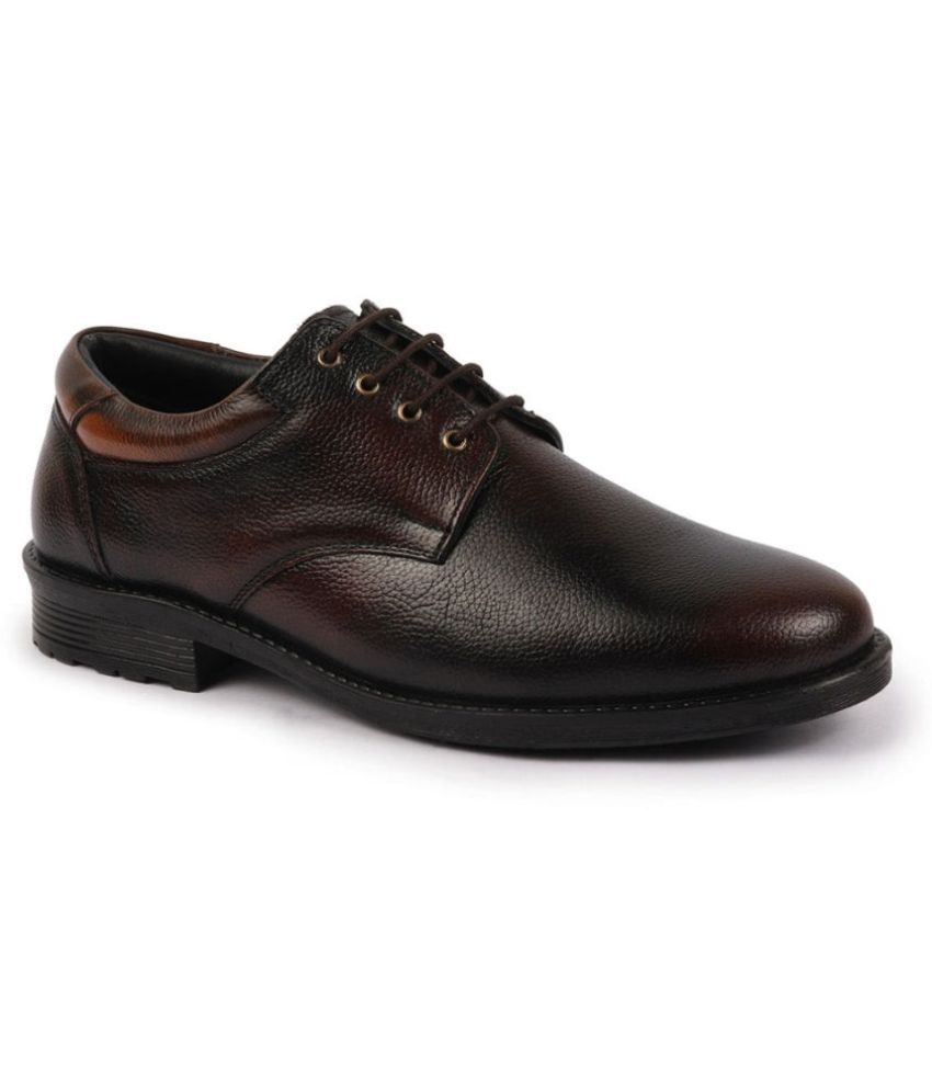     			Fausto Tan Men's Derby Formal Shoes