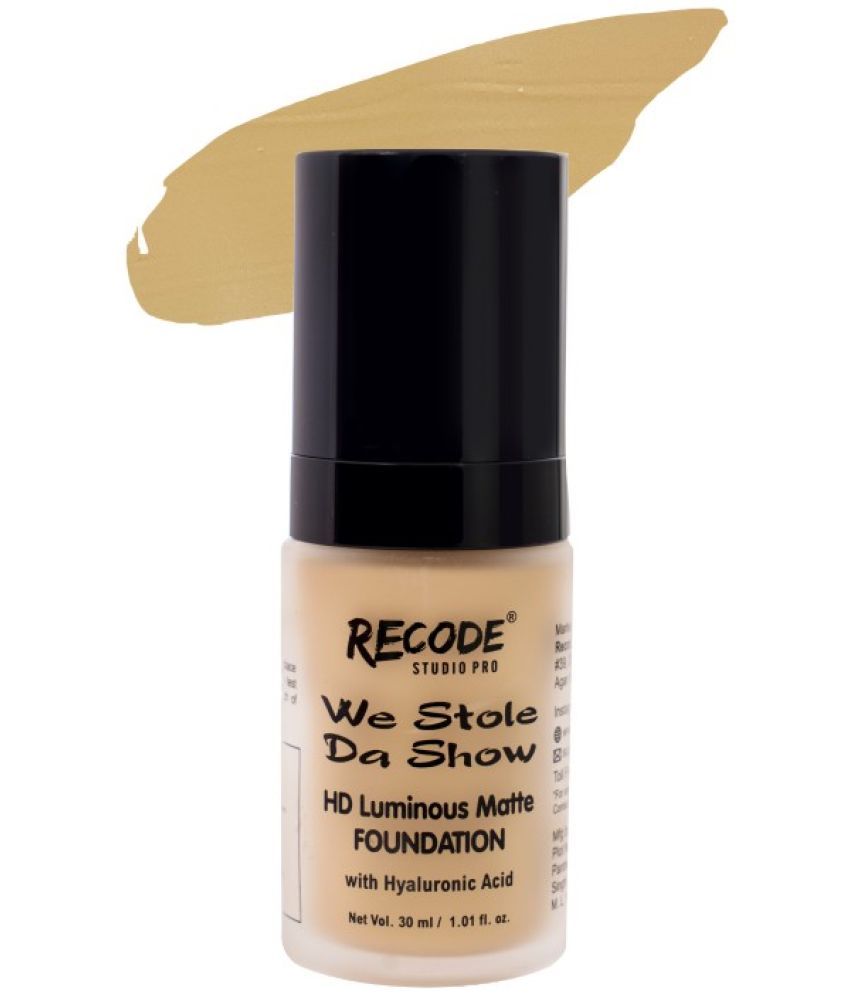     			Recode HD Luminous Matte Foundation 30 ML 05 ARYAVARTA