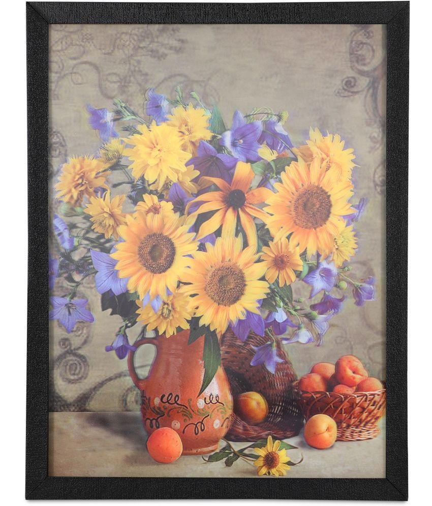     			Saf 5D Floral Painting With Frame