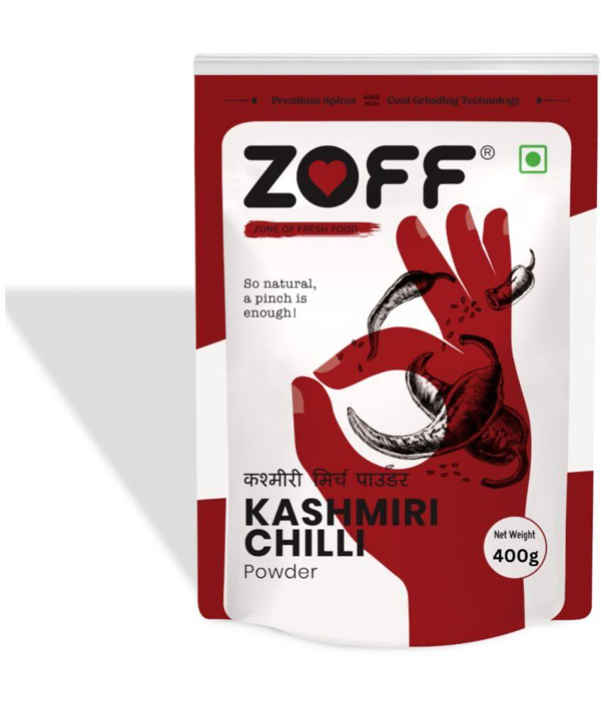     			Zoff 400 gm Laal Mirch (Red Chili) ( Pack of 1 )