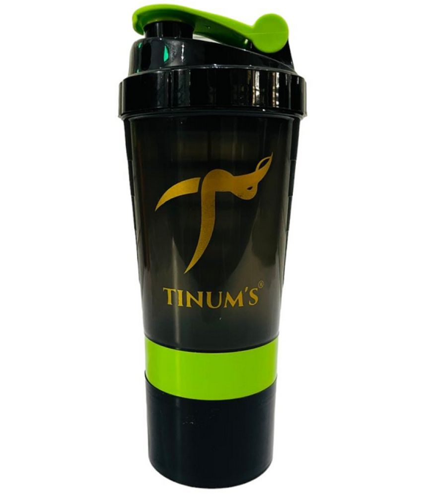     			TINUMS Plastic Black 500 mL Shaker ( Pack of 1 )