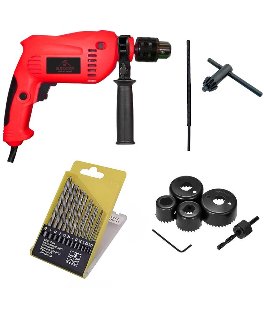     			Atrocitus - Kit of 4 -981 850W 4 mm Corded Drill Machine with Bits