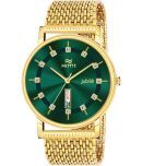 Hemt Gold Metal Analog Men's Watch