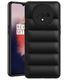 Doyen Creations Shock Proof Case Compatible For Silicon Oneplus 7T ( Pack of 1 )