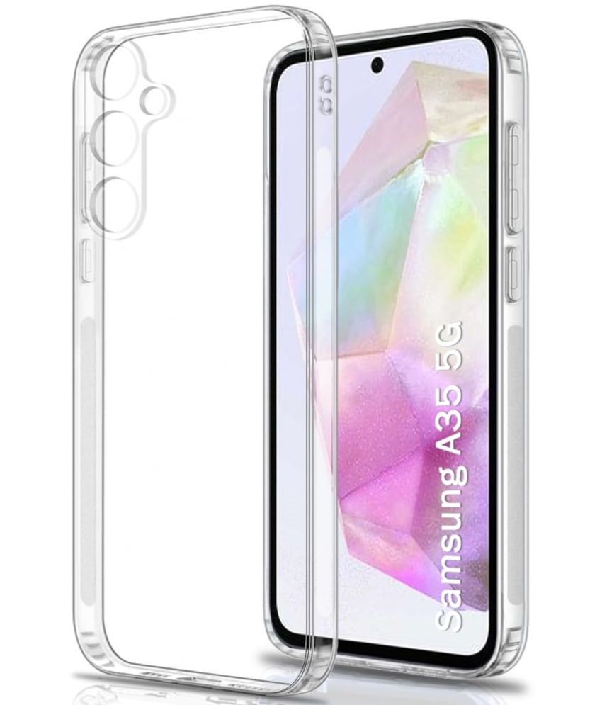     			Case Vault Covers Silicon Soft cases Compatible For Silicon Samsung Galaxy A35 5G ( Pack of 1 )