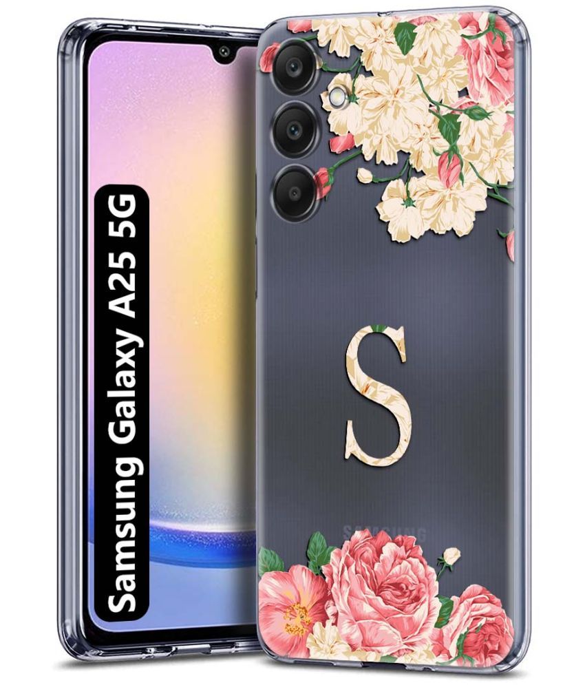     			Fashionury Multicolor Printed Back Cover Silicon Compatible For Samsung Galaxy A25 5G ( Pack of 1 )