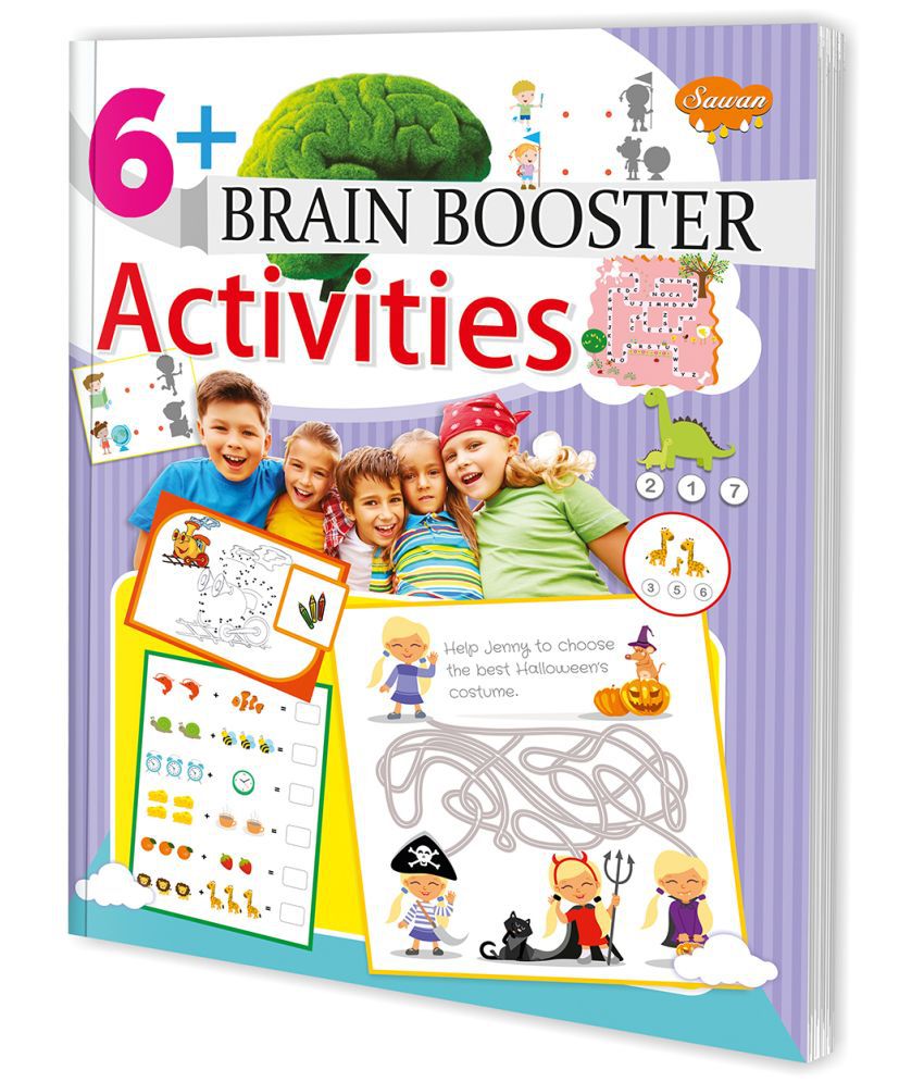    			6+ Brain Booster Activities | 1 Activity Book By Sawan (Paperback, Manoj Publications Editorial Board)