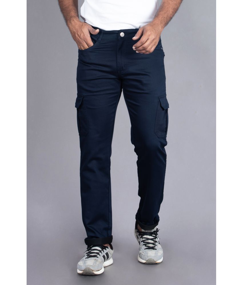     			Aflash Regular Fit Basic Men's Jeans - Navy Blue ( Pack of 1 )