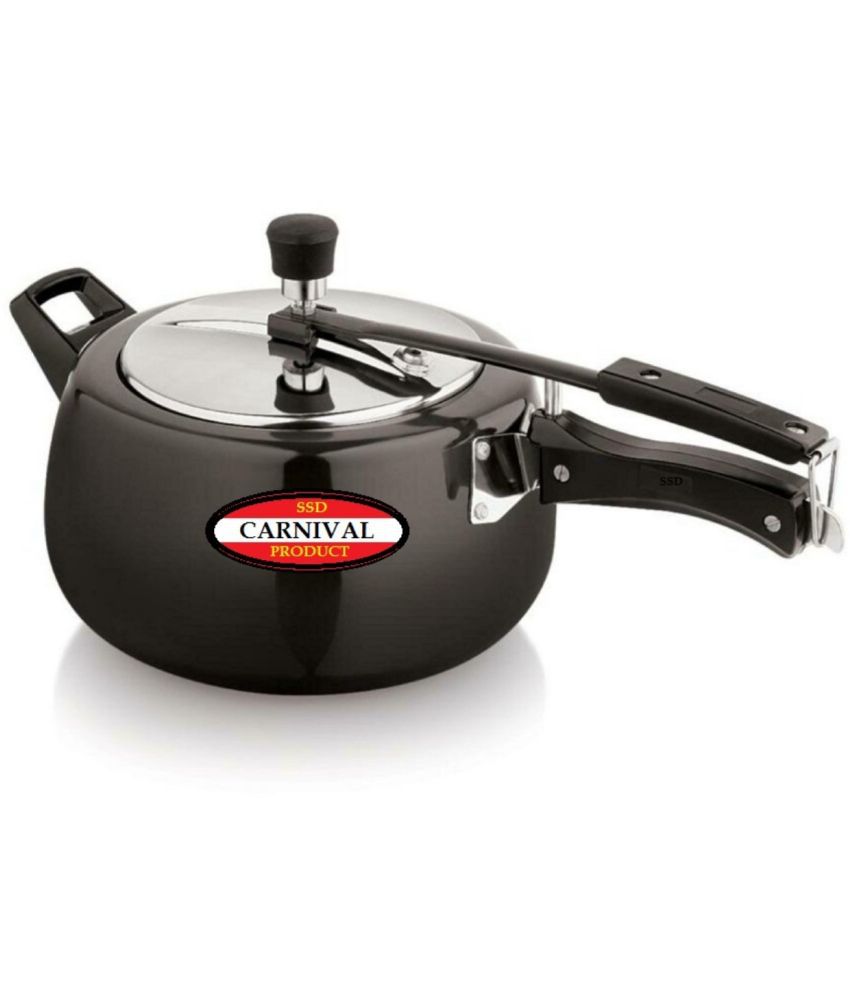     			Carnival 5 L Hard Anodized InnerLid Pressure Cooker With Induction Base