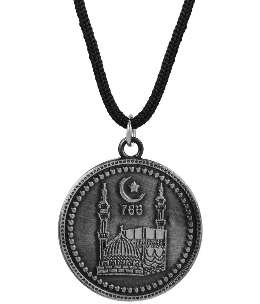     			Memoir Silver Religious Pendant Without Chain ( Pack of 1 )