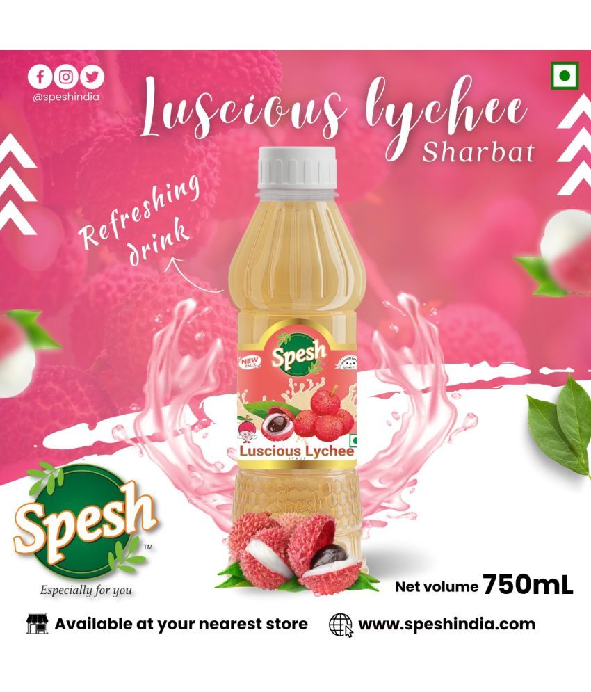     			SPESH LUSCIOUS LYCHEE Syrup 750 mL