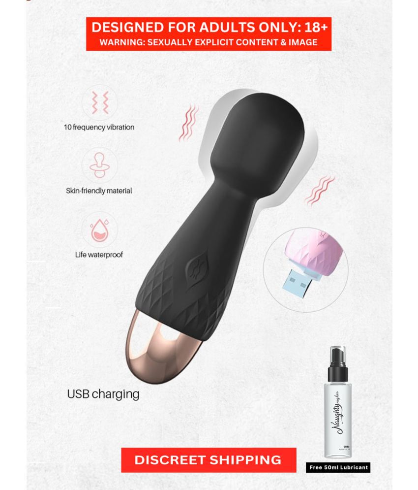     			Wireless MINI Clit Sucking Vibrator Sex Toy- USB Charging Support with 10 Vibration Modes | Waterproof and Safe Silicone Material Strongest Clitoral Vibrator with Free Big Lube for Female